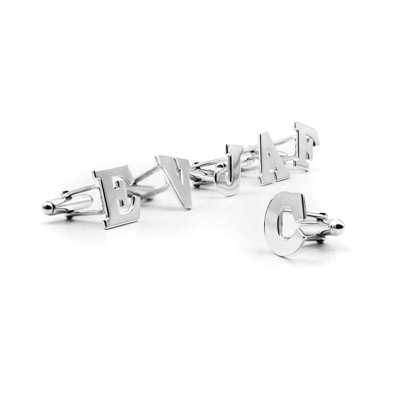 Boutons de manchette en argent 925 personnalisables