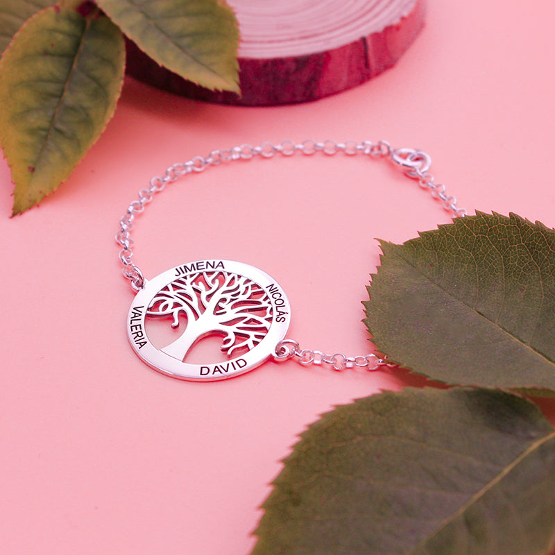 Bracelet Arbre de Vie en Argent