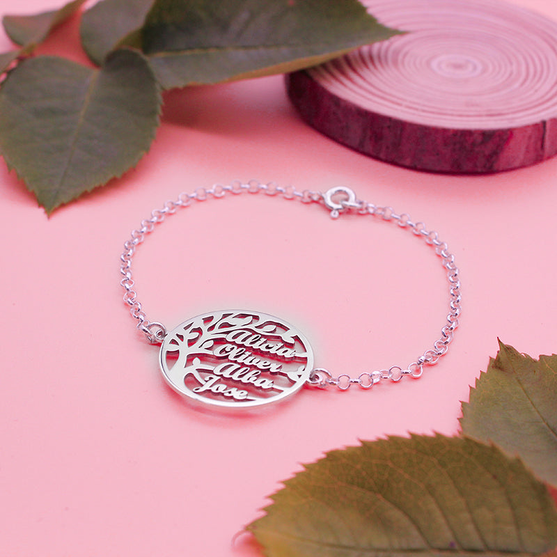 Bracelet en argent Arbre de Vie