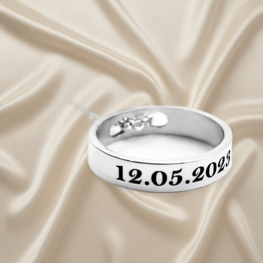 Bague Infini transformable en Pendentif - Argent 925 gravable
