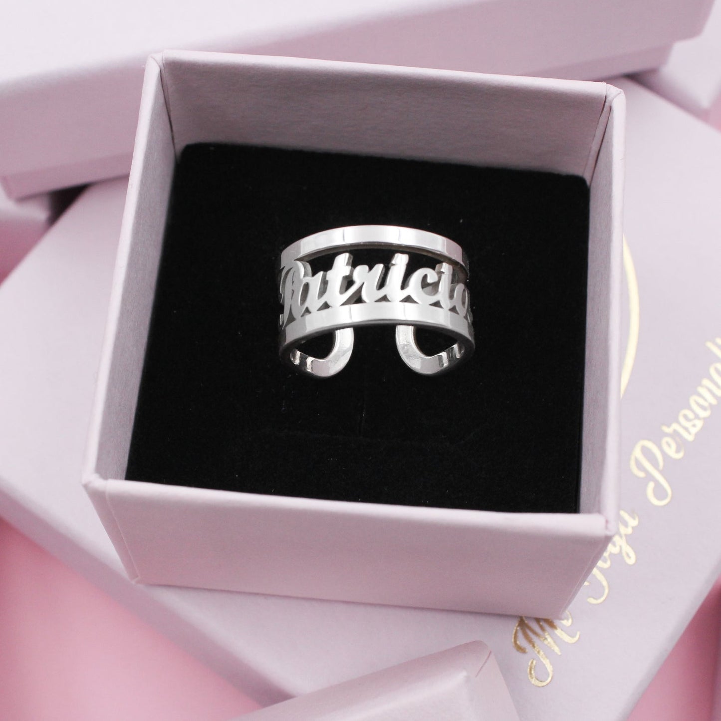 Bague Personnalisable en Argent 925 avec Prénom