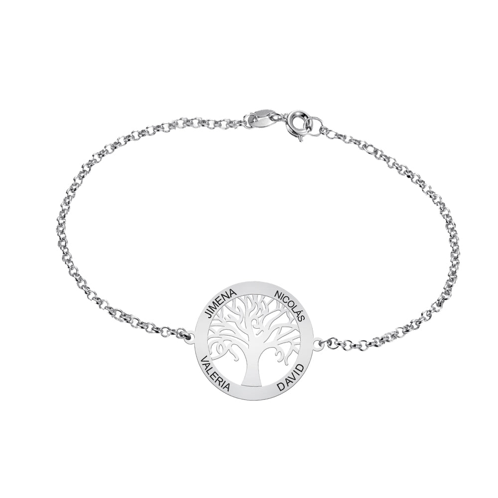 Bracelet Arbre de Vie en Argent