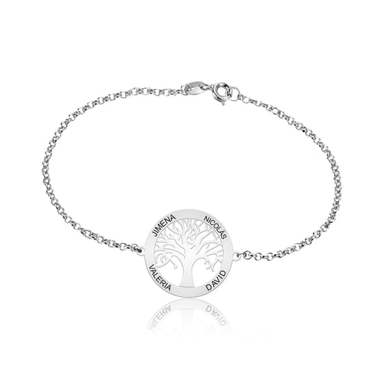 Bracelet Arbre de Vie en Argent
