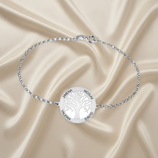 Bracelet Arbre de Vie en Argent