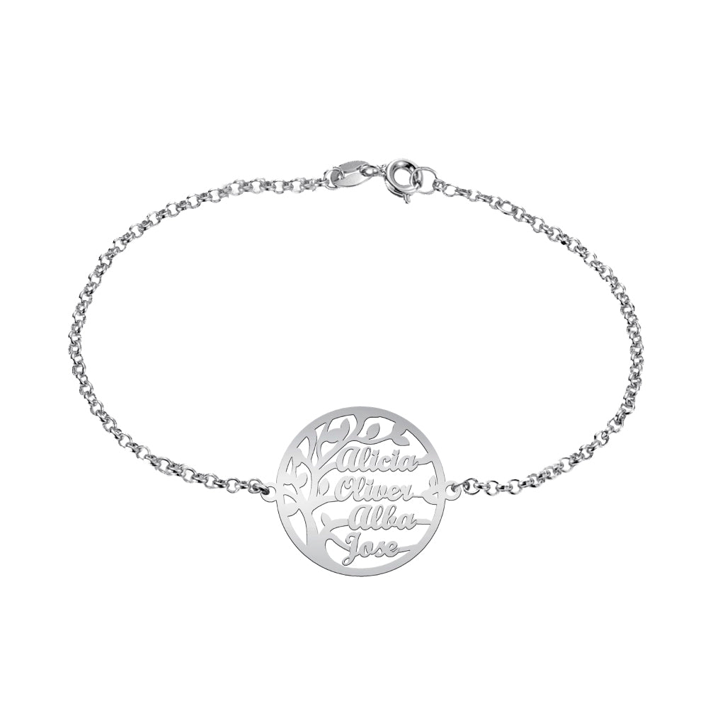 Bracelet en argent Arbre de Vie