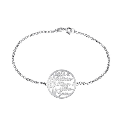 Bracelet en argent Arbre de Vie
