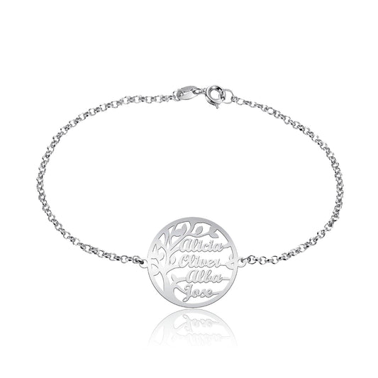 Bracelet en argent Arbre de Vie