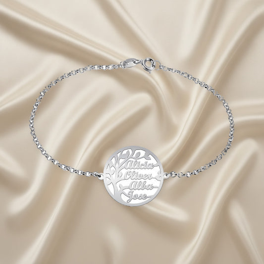 Bracelet en argent Arbre de Vie