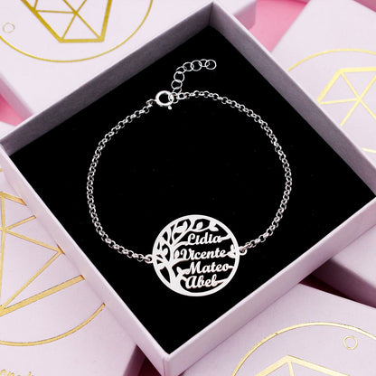 Bracelet en argent Arbre de Vie