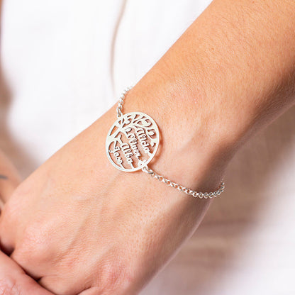 Bracelet en argent Arbre de Vie