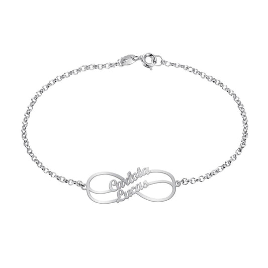 Bracelet Infini en Argent 925