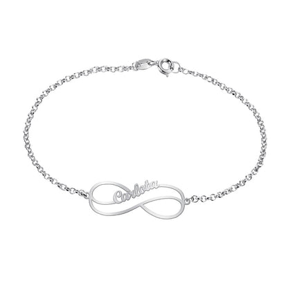 Bracelet Infini en Argent 925