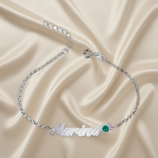 Chevillère Élégante en Argent 925