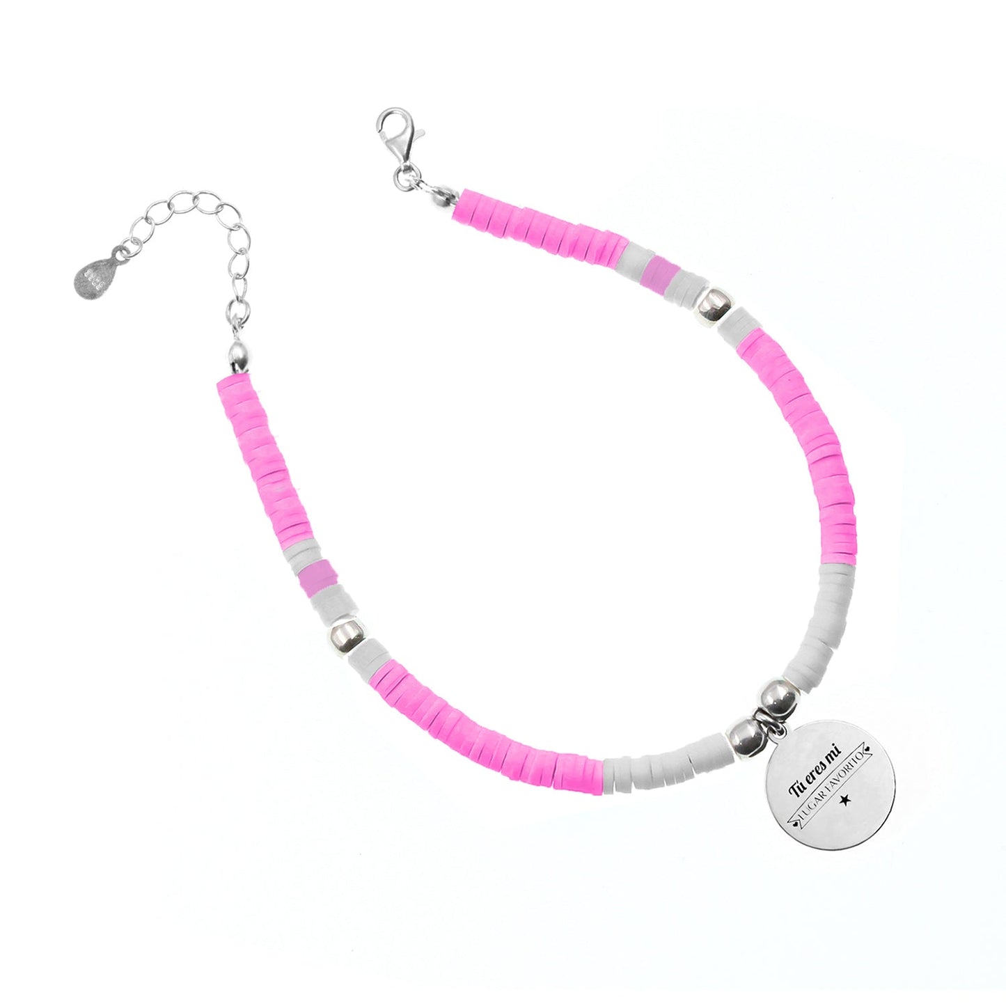 Chevillère Salou personnalisable en argent 925 et perles