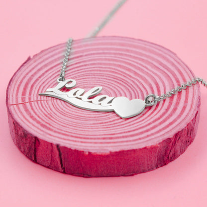 Collier barre prénom personnalisable en argent 925