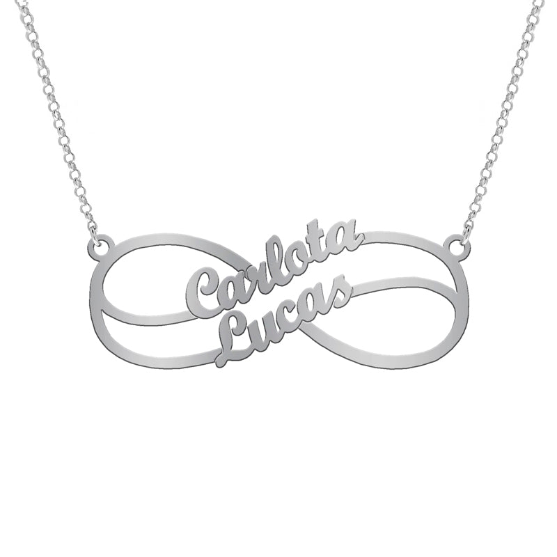 Collier Pendentif Infini en Argent 925
