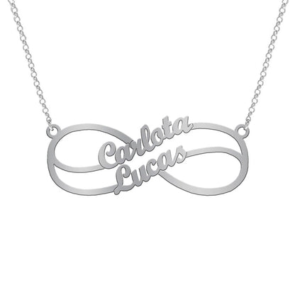 Collier Pendentif Infini en Argent 925
