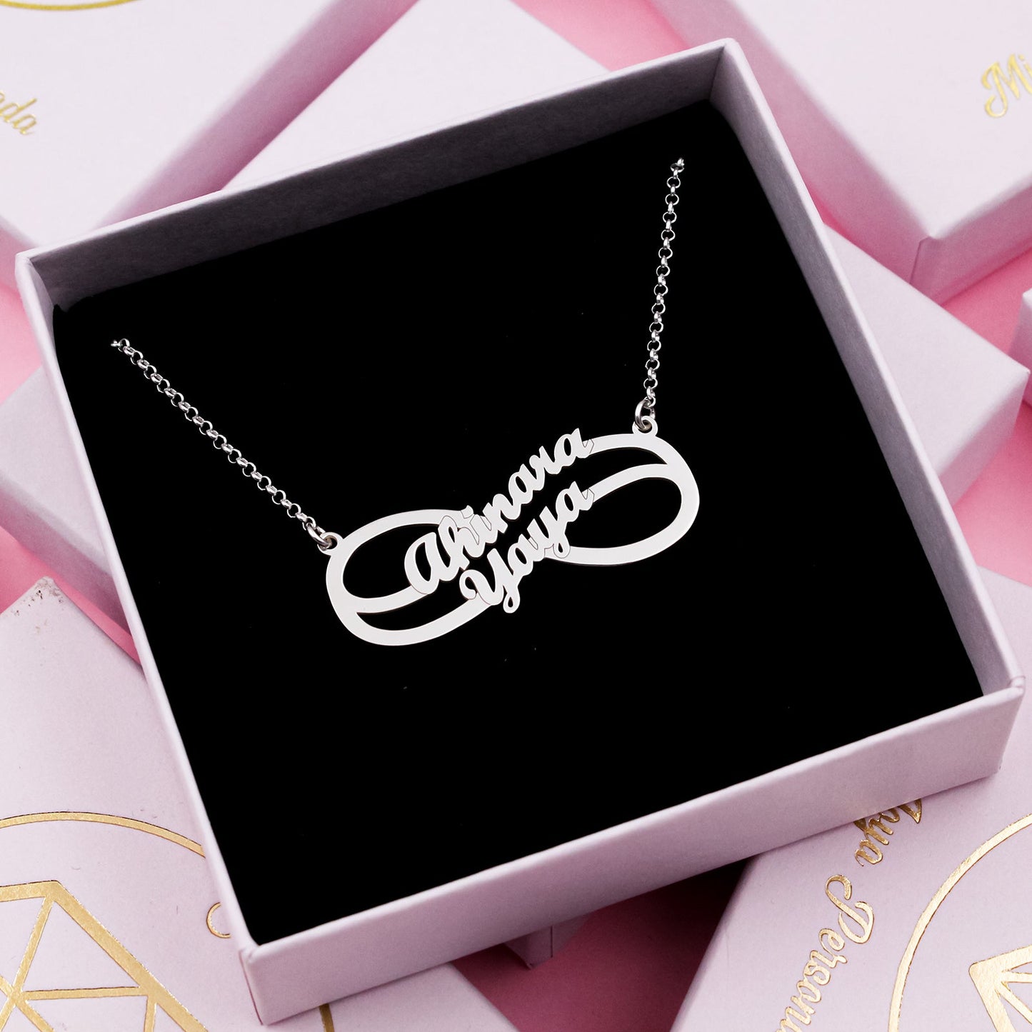 Collier Pendentif Infini en Argent 925