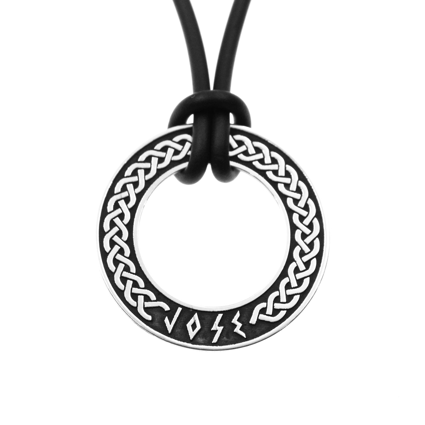 Pendentif Argent 925 Nœud Celtique Personnalisable Prénom