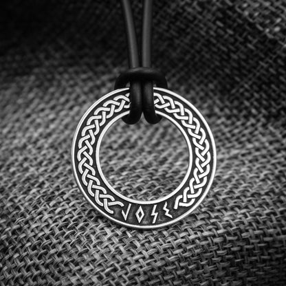 Pendentif Argent 925 Nœud Celtique Personnalisable Prénom