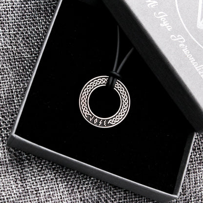 Pendentif Argent 925 Nœud Celtique Personnalisable Prénom